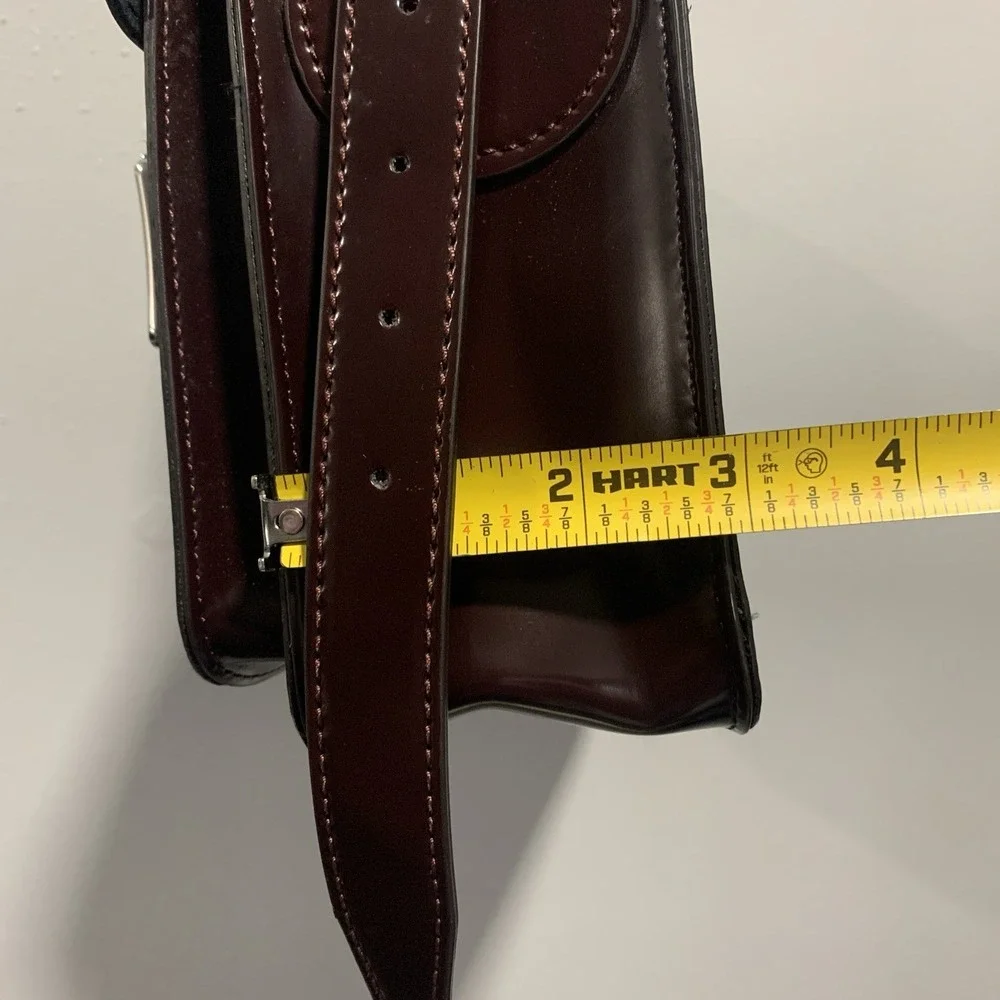 Dr. Martens 11 Inch Vegan Messenger Bag Cherry Red Oxford Crossbody